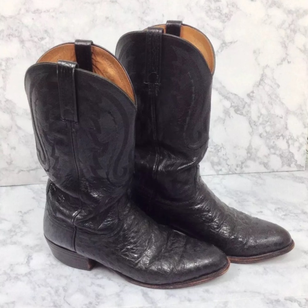 **SOLD**Lucchese 2000 Ostrich Cowboy/Western Boots