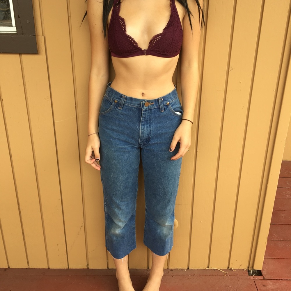 Wrangler high waisted jeans