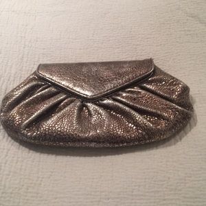 Lauren Merkin Diana Metallic Bubble Clutch