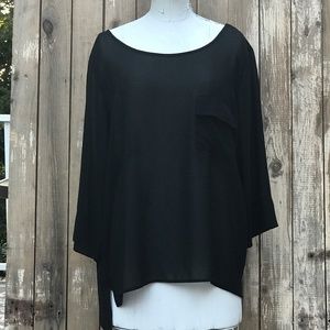 Black Sheer (see through) Tunic