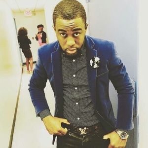 Men tuxedos, blue vest