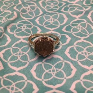 Kendra Scott Gold Druzy Ring