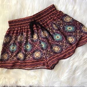 Boho Beach Loose Summer Shorts