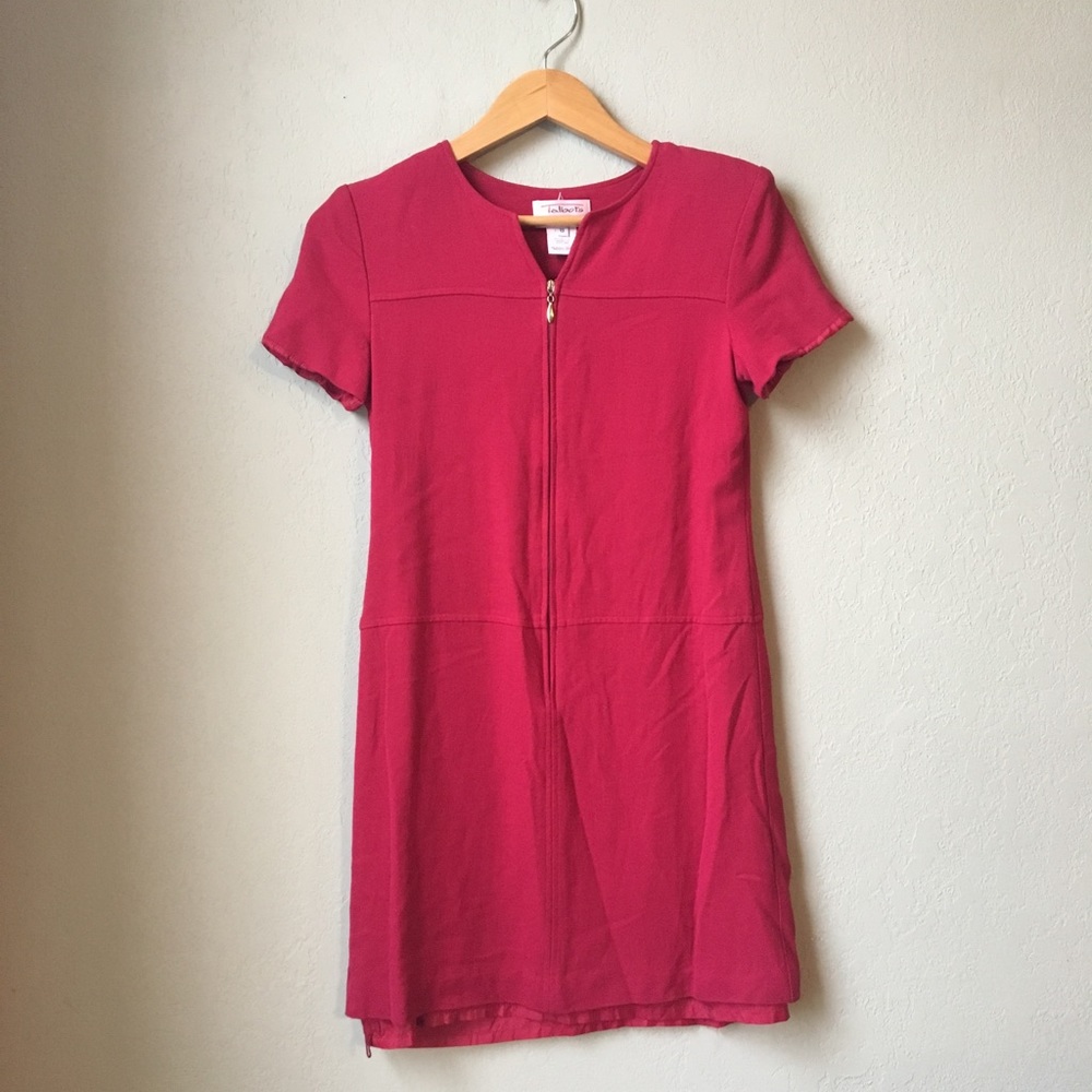 Talbots Front Zip Dress