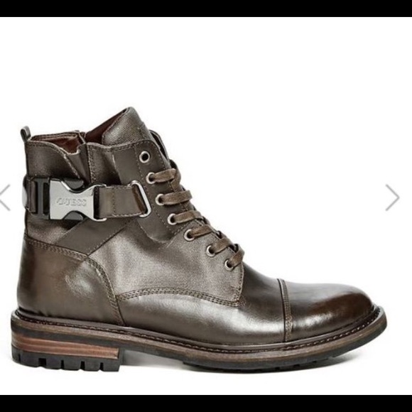 Brand new dark Guess boots