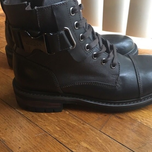 Brand new dark Guess boots