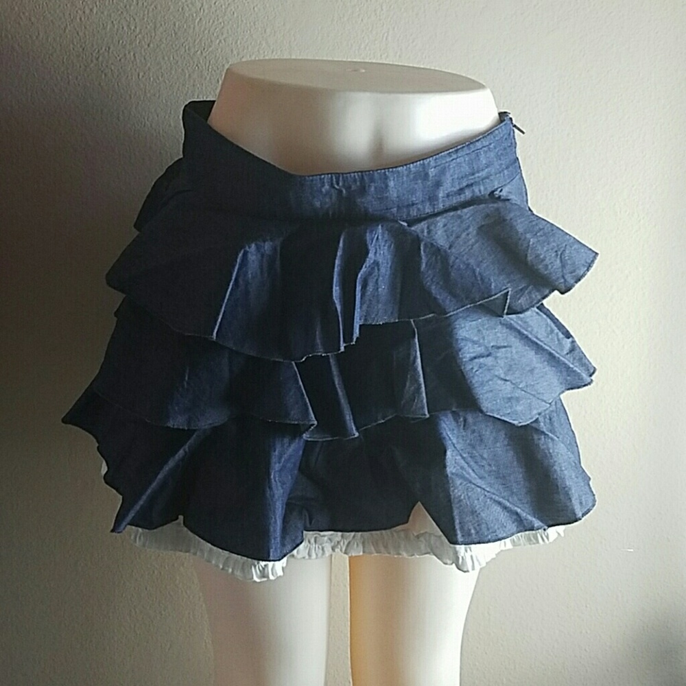 Stylebook denim skirt