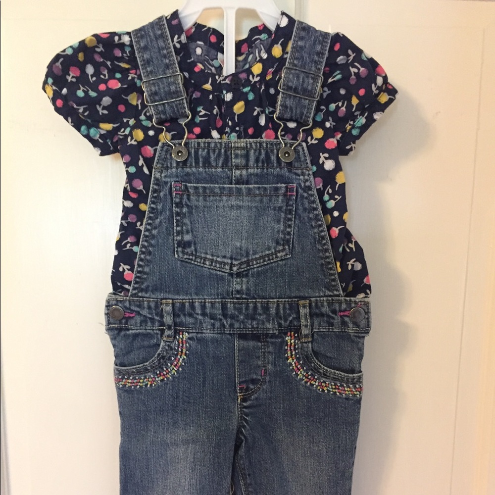 Overalls Outfit - toddler Girl by Oshkosh