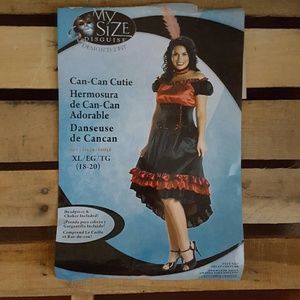 My size disguise can-can cutie costume
