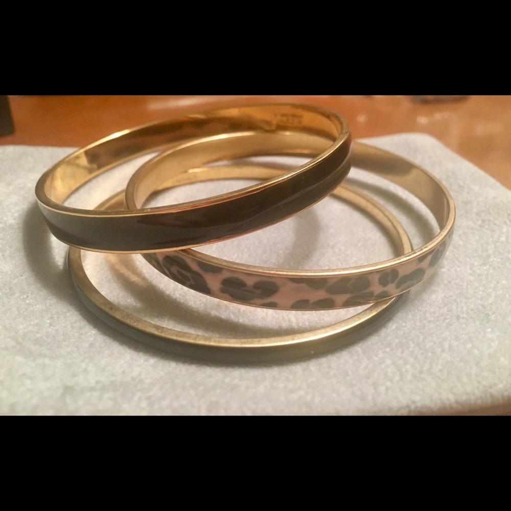 Set of 3 J Crew bangles