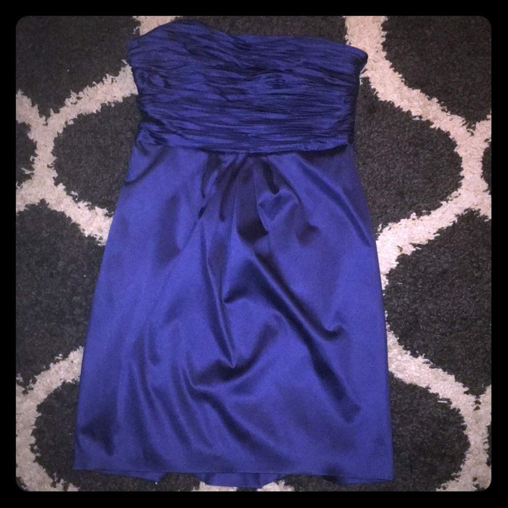 Jones New York dark royal blue formal prom dress