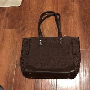 Brown thirty one bag