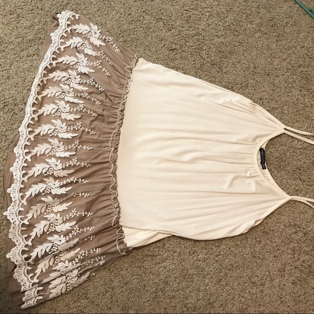 White Sundress with lace