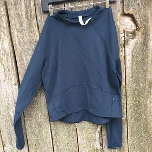 Lululemon hill and valley mock neck