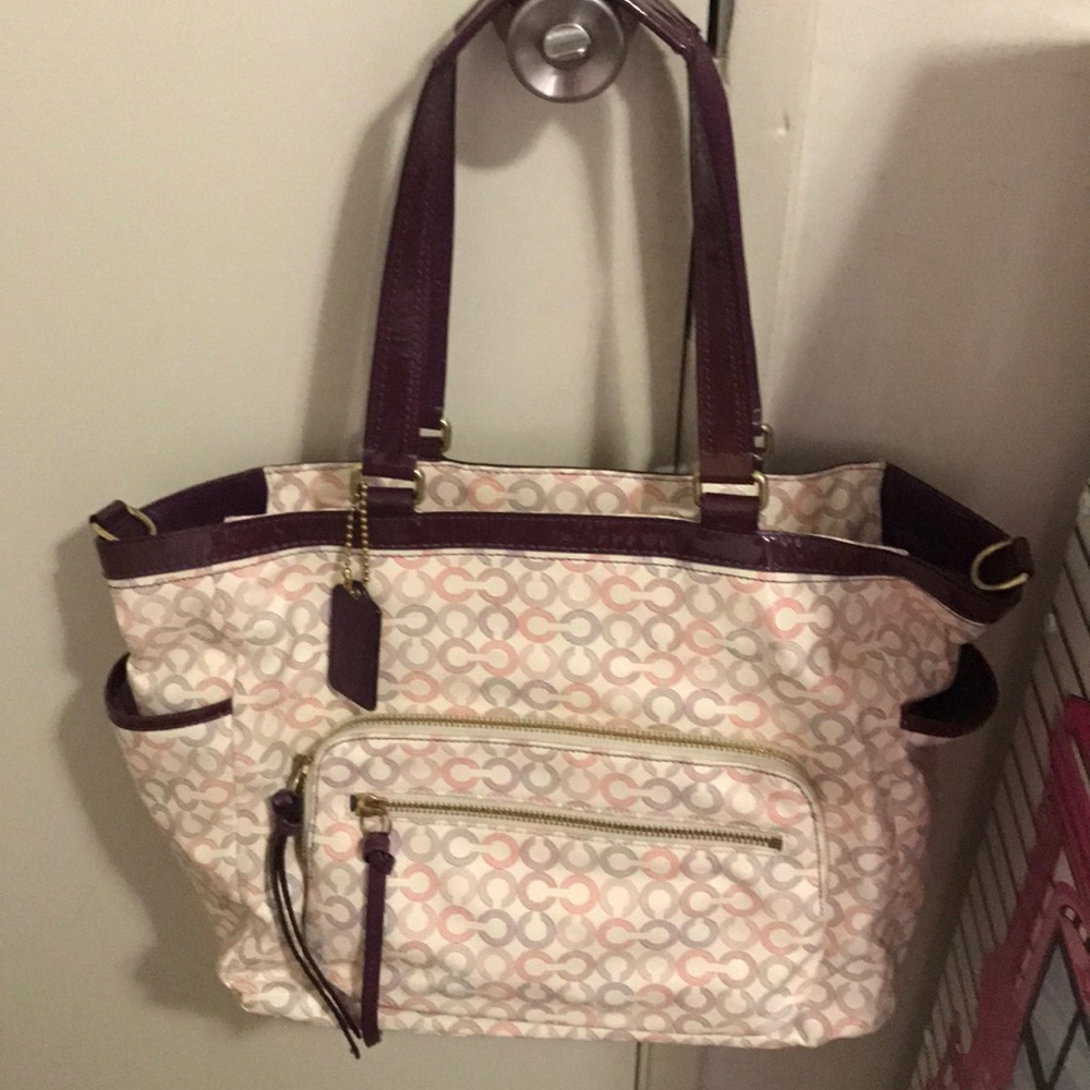 Coach diaper bag