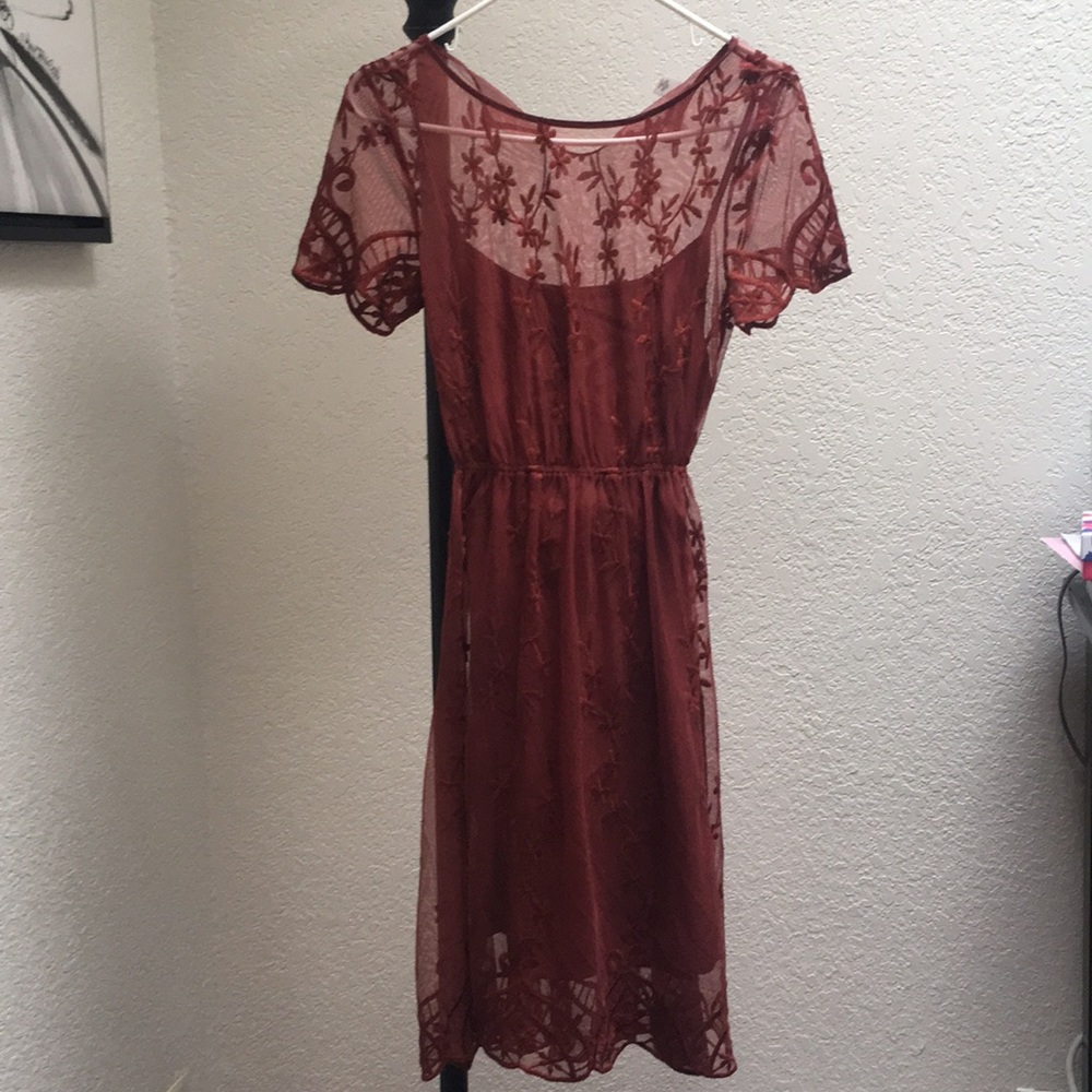 Forever 21 mesh dress