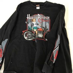 Harley Davidson Long Sleeved Tee