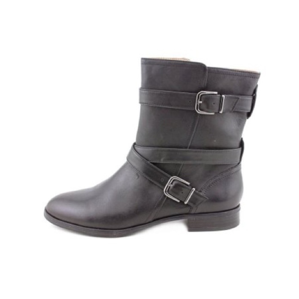 Alfani Brown Pointed Leather Ankle Boots