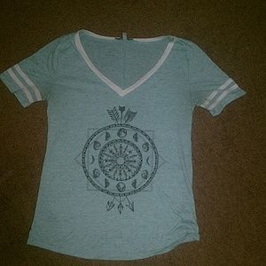 v-neck charolette russe t-shirt