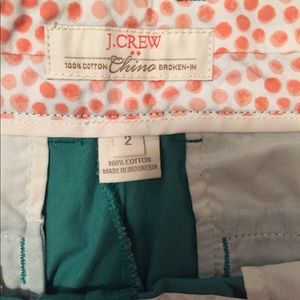 J Crew Chino - Kelly green