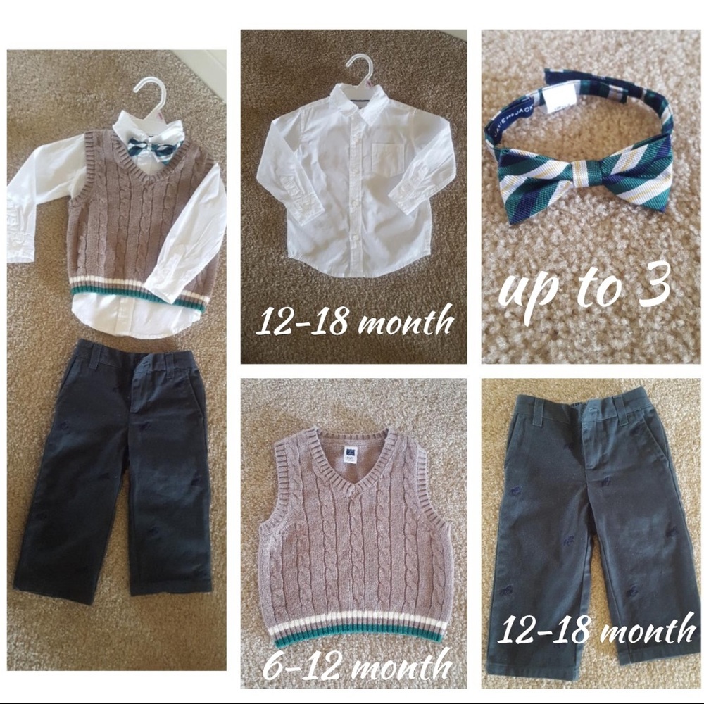 Janie and Jack Baby Boy Set
