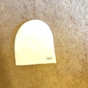 White beanie