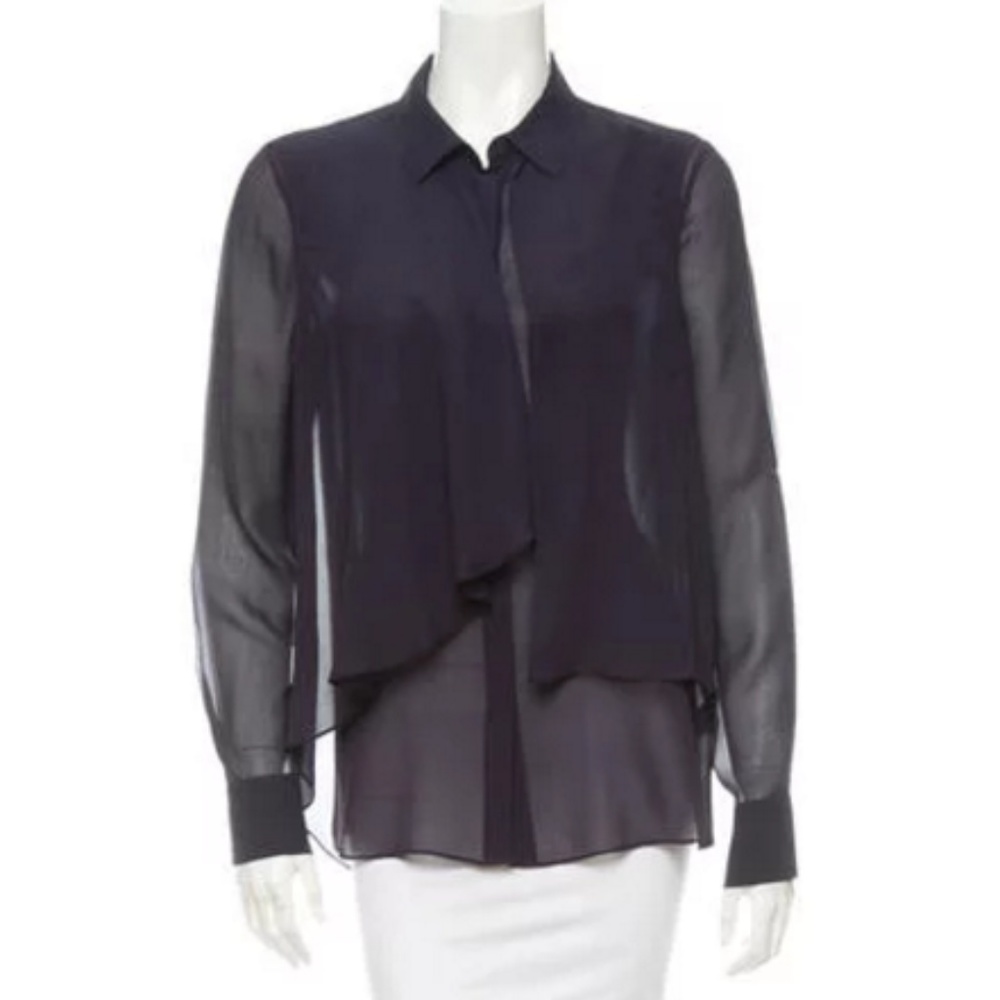 SOLD! YIGAL AZROUËL BLOUSE Size: S 6 - Picture 1 of 7