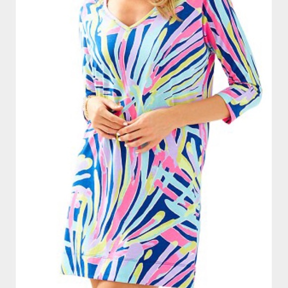 **SOLD** Lilly Pulitzer Sea Dreamin Cori Dress - Picture 4 of 4