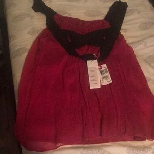 Diane von Furstenberg crisscross back top