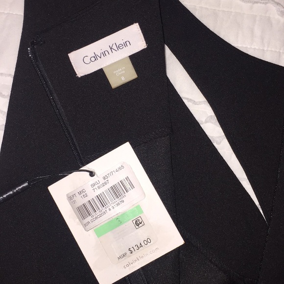 ๐ค๐ Calvin Klein double slit dress. - Picture 5 of 6