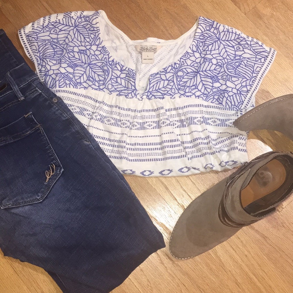 Embroidered Top