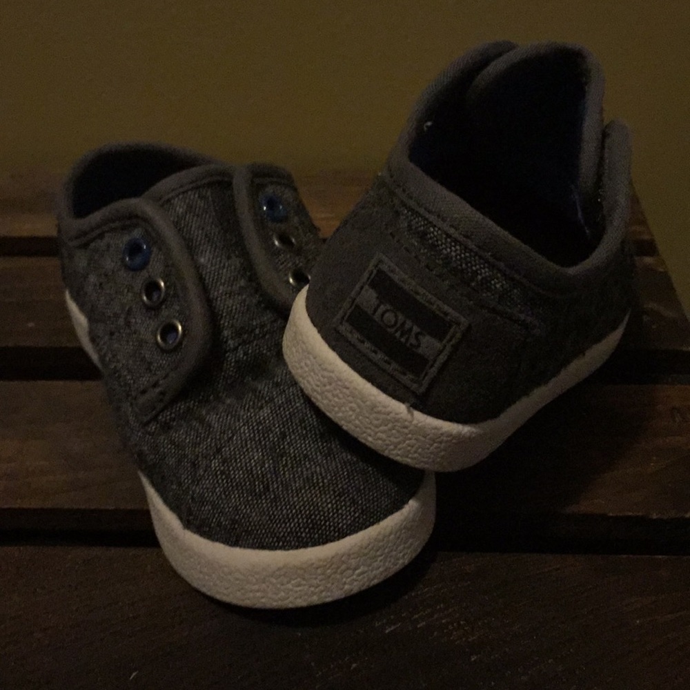 Toms for toddlers. Size 6.