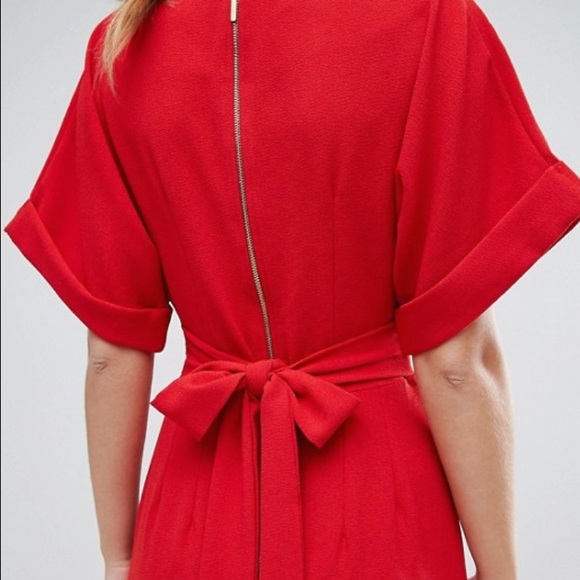 ASOS Red Dress - Picture 3 of 4