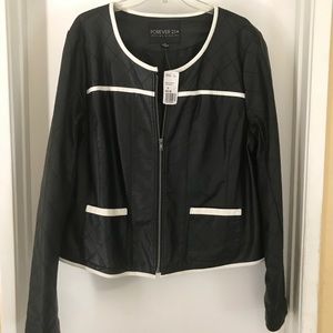 Faux Leather Jacket 3XL Forever 21+