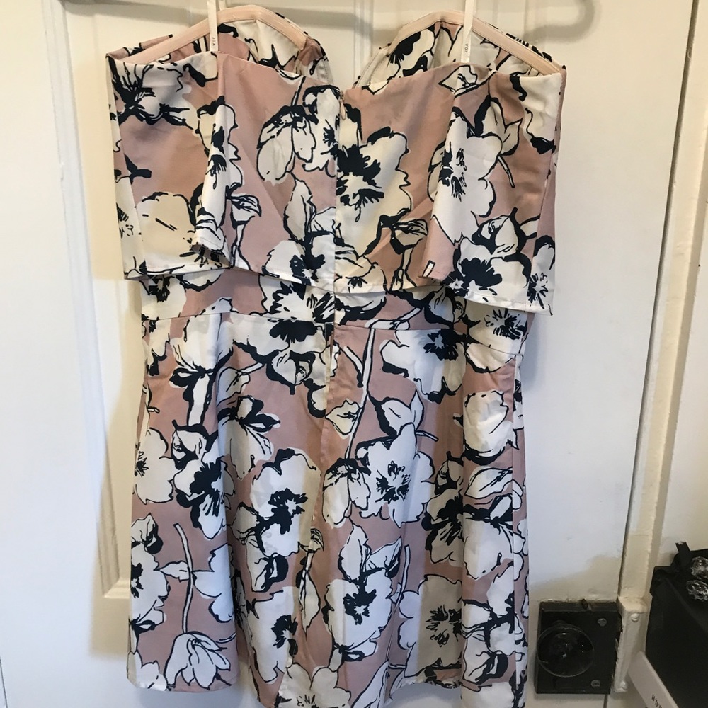 Strapless romper!