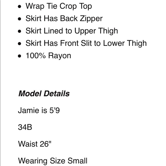 1 Skirt left! ! Let Me Go Maxi - Picture 6 of 6