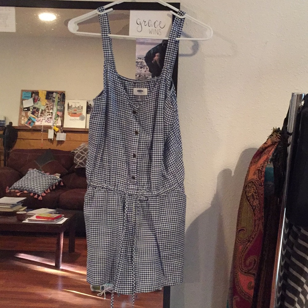Size small black old navy romper