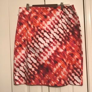 Worthington Vibrant knee length skirt