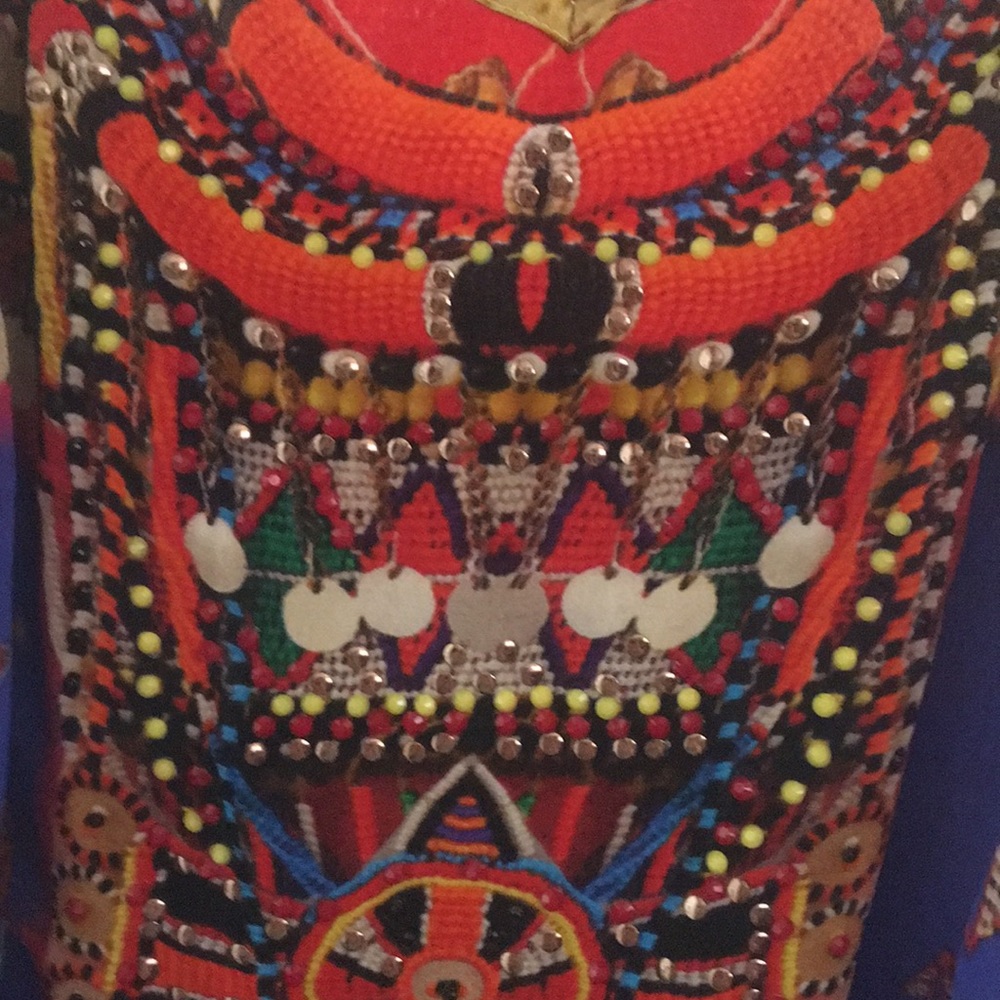 Embellished tank