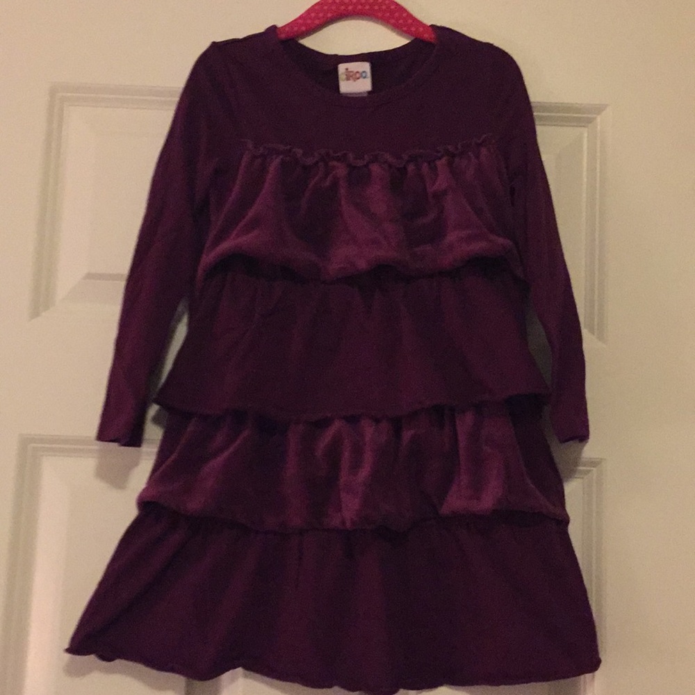 Velvet Ruffle Circo Dress
