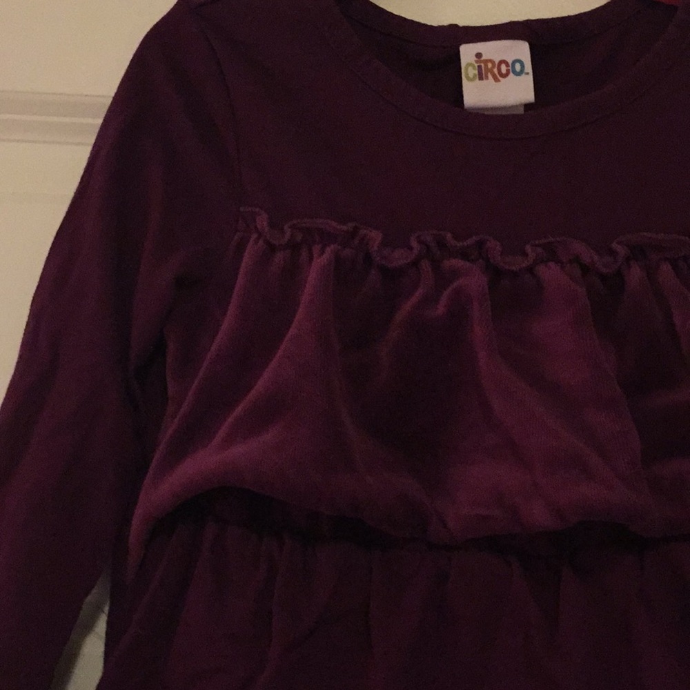 Velvet Ruffle Circo Dress - Picture 2 of 3