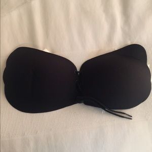 Sticky push up bra.