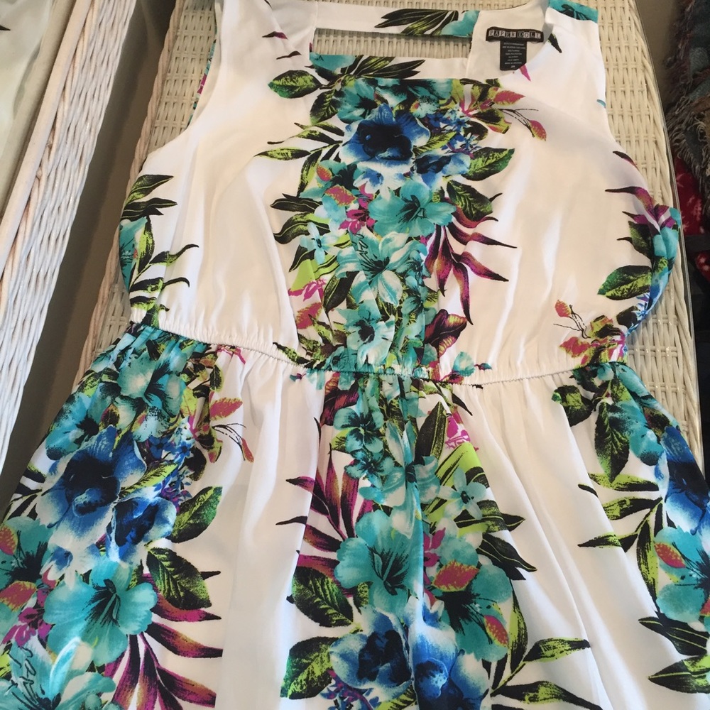 EUC-Paperdoll-2x Hawaiian Skater Dress-Worn 1x