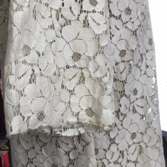 French Connection Key Hole Back Lace Dress - Picture 2 of 8