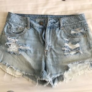 High rise American Eagle shorts