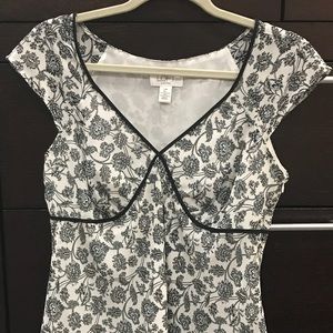 Ann Taylor Loft floral blouse