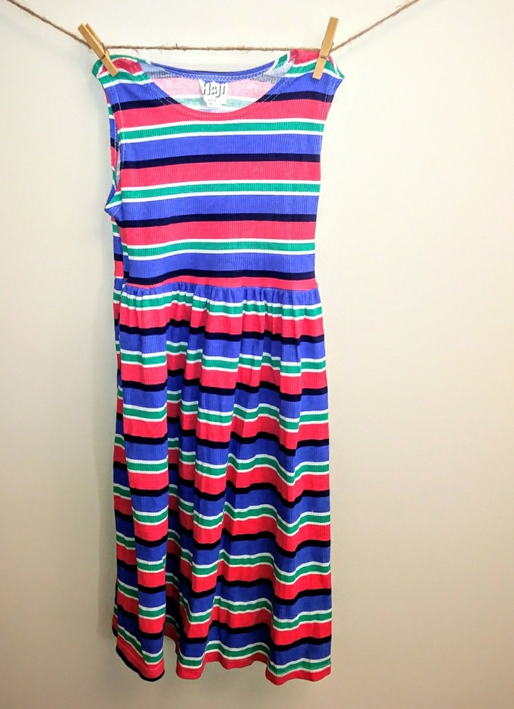 NWOT Vintage 80s/90s Cute Striped Dress
