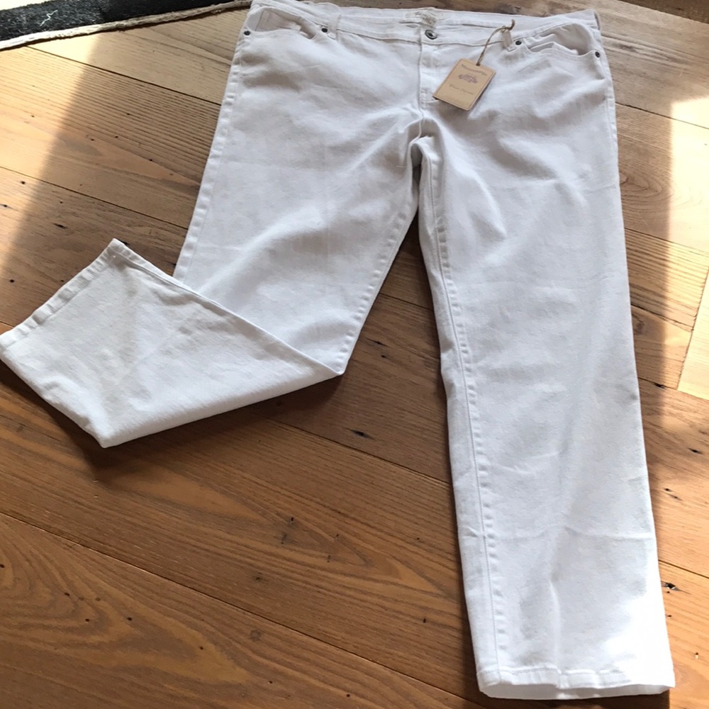 Truck Jeans White Denim..