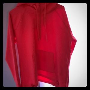 Bright orange Athleta hoodie!