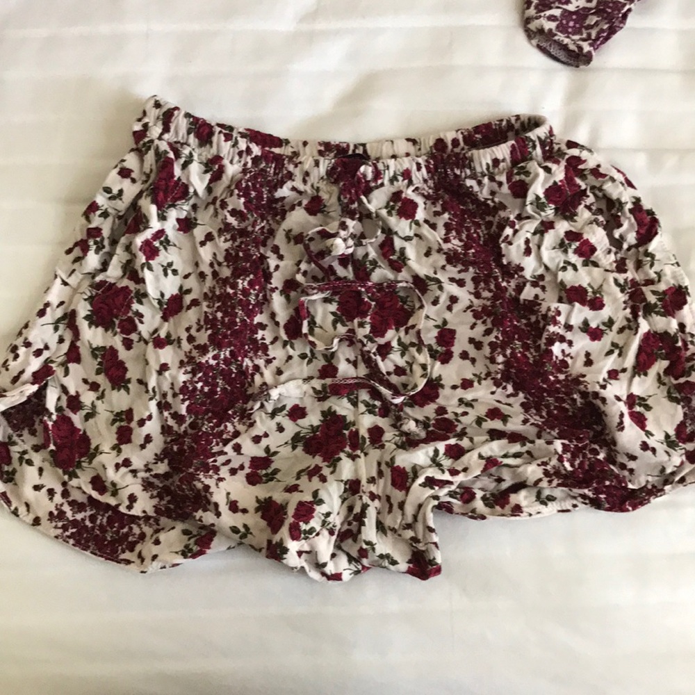 Loose fitting shorts